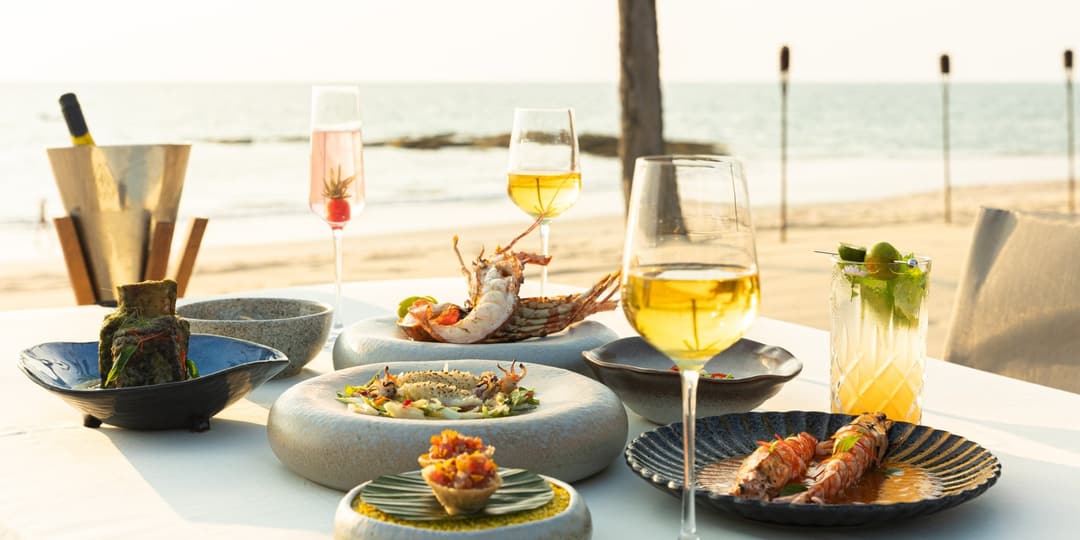 Signature dish at Iniala Beach House, Phang Nga