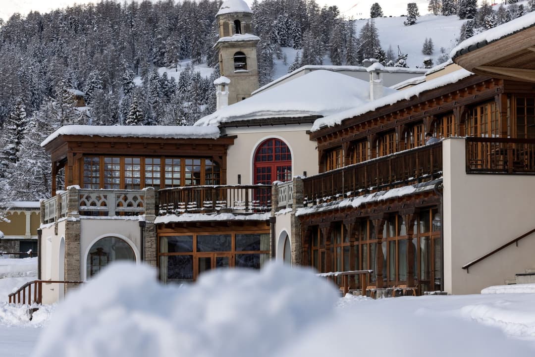 Exterior of Kulm Hotel St. Moritz