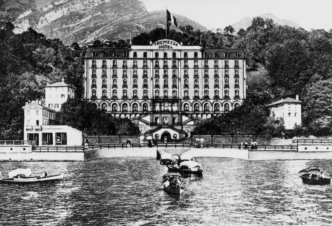 Exterior of Grand Hotel Tremezzo, Tremezzina