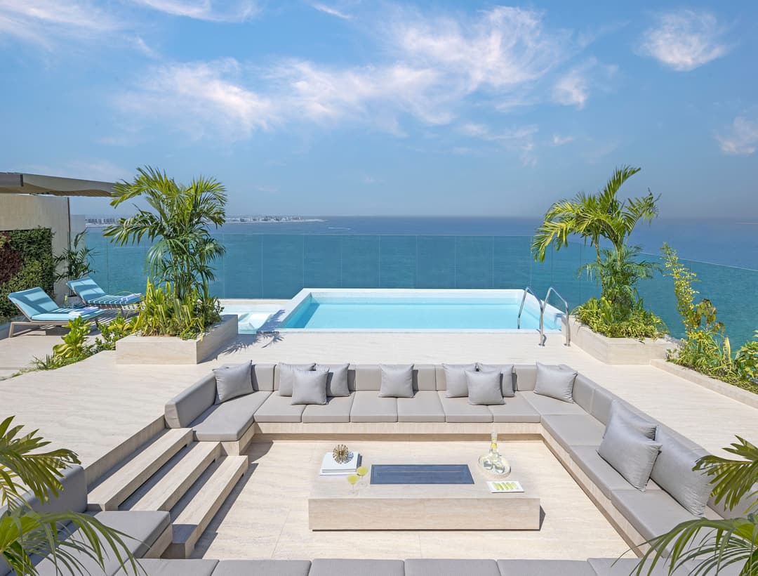 Swimming pool at Mandarin Oriental Jumeira, Dubai, Dubai (Jumeirah)