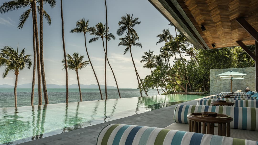 Swimming pool at Four Seasons Resort Koh Samui