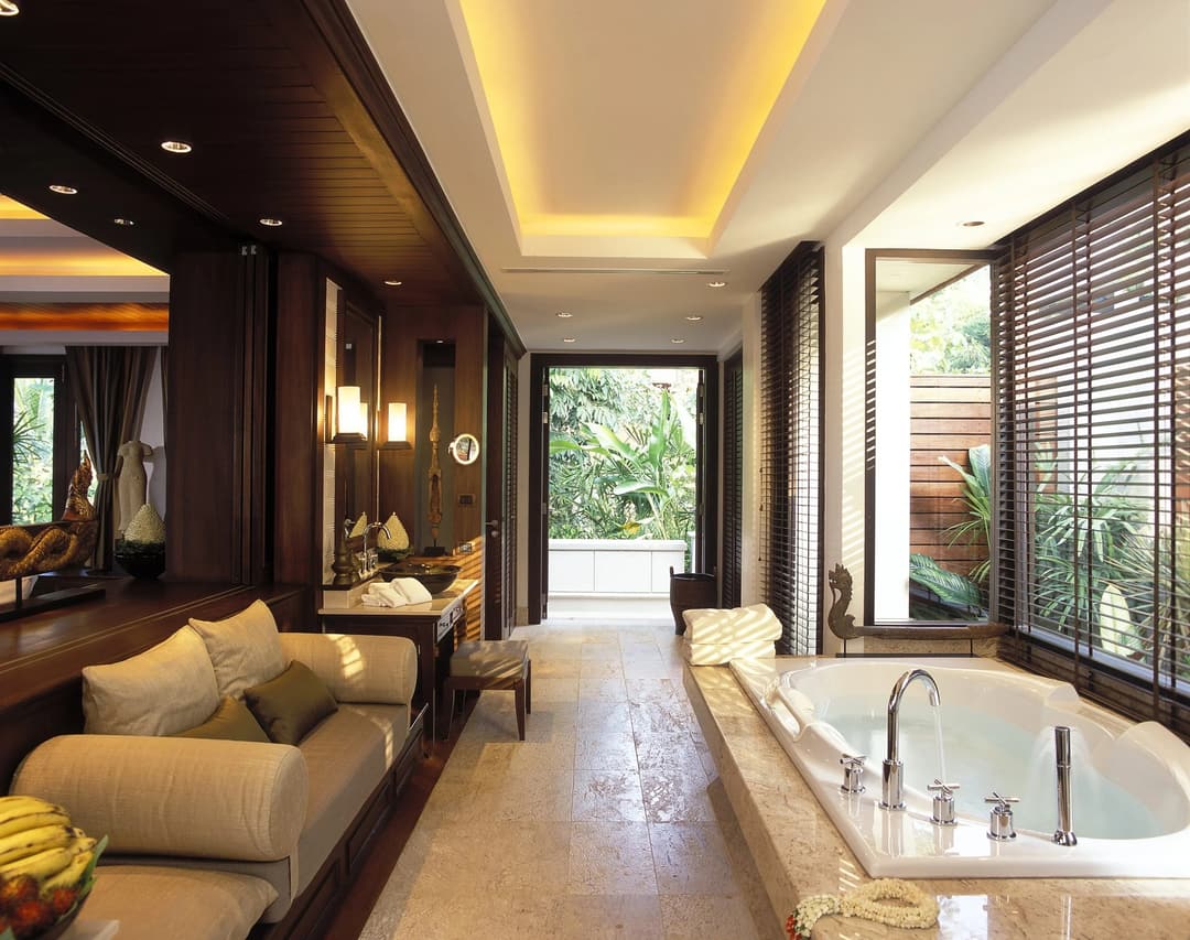 Swimming pool at Trisara, Phuket