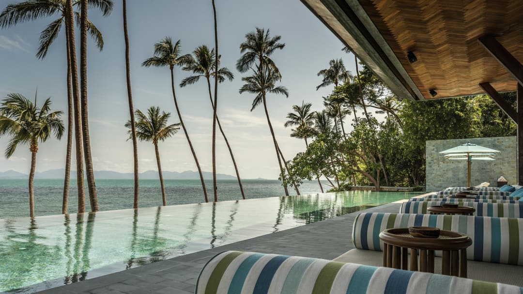 Swimming pool at Four Seasons Resort Koh Samui