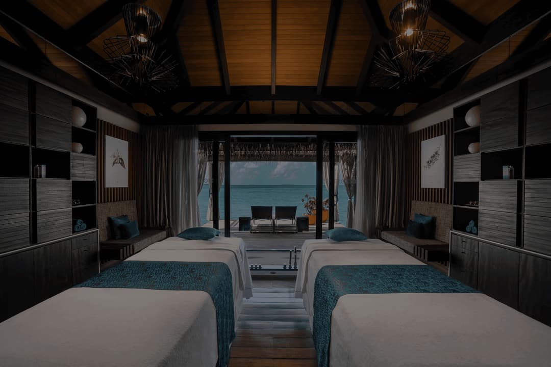 Guest room at Velaa Private Island, Noonu Atoll