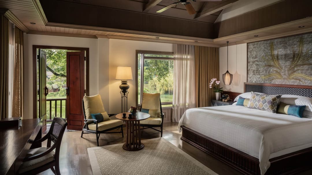 Guest room at Four Seasons Resort Chiang Mai
