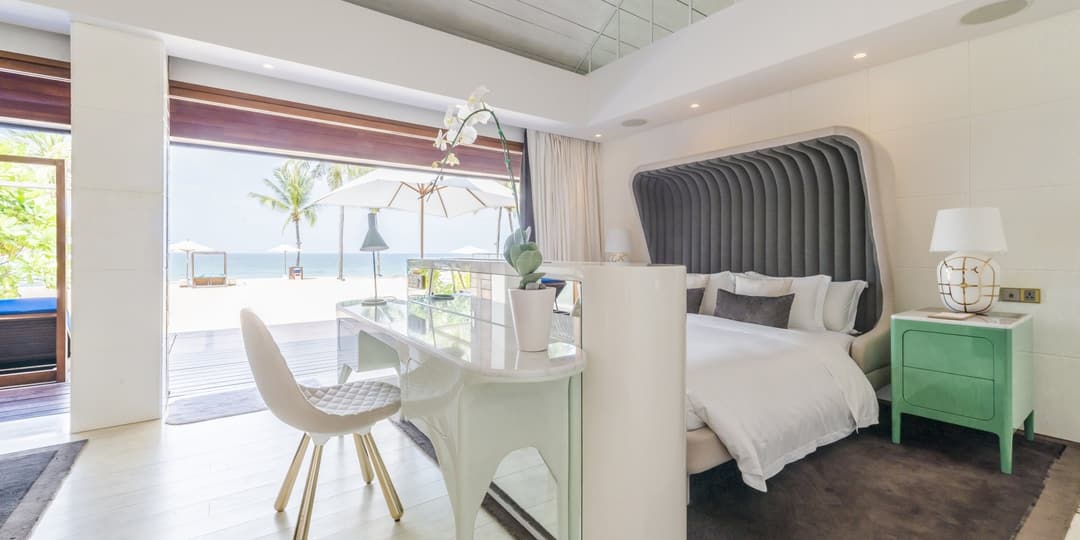 Guest room at Iniala Beach House, Phang Nga