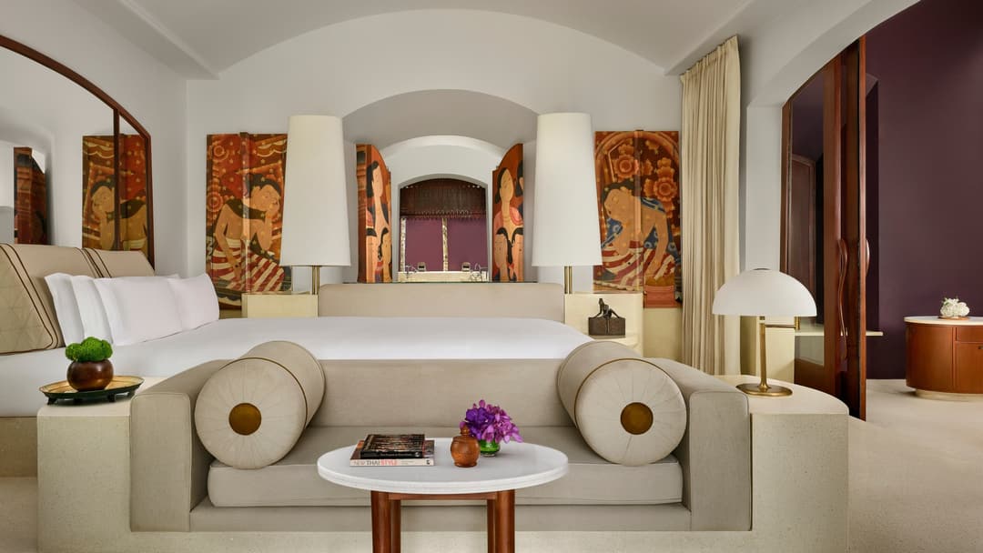 Guest room at Phulay Bay, a Ritz-Carlton Reserve, Krabi