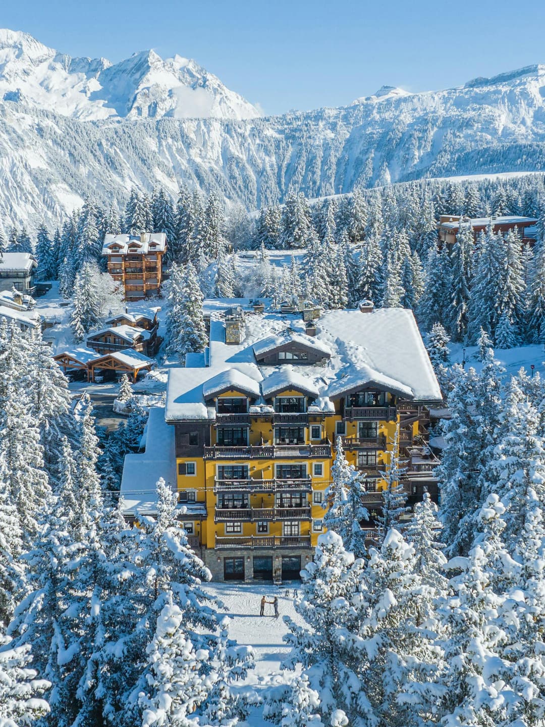 Cheval Blanc Courchevel, view