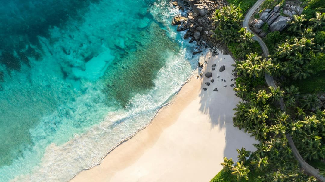 Cheval Blanc Seychelles, beach