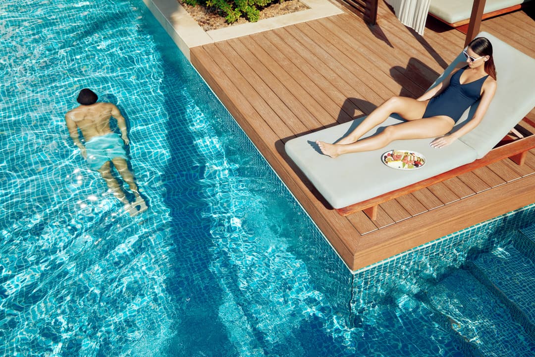 Swimming pool at Mandarin Oriental Jumeira, Dubai, Dubai (Jumeirah)