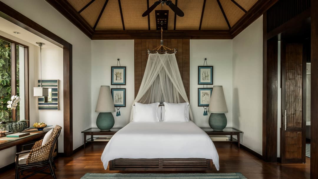 Guest room at Four Seasons Resort Koh Samui