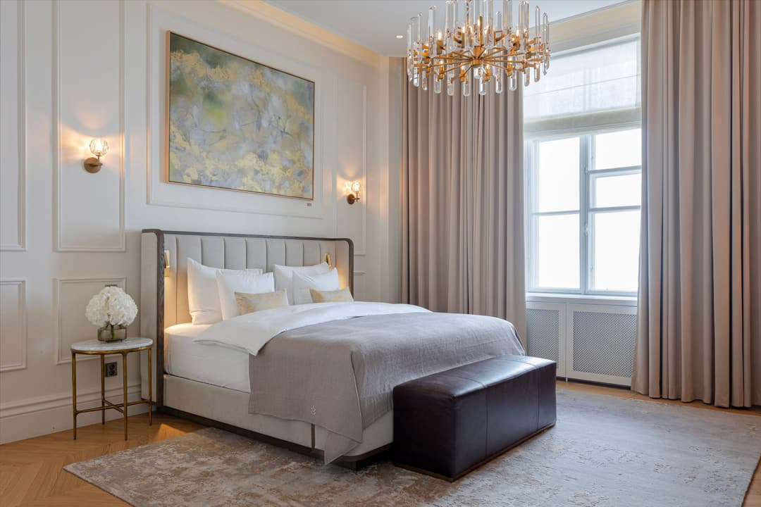 Guest room at Waldorf Astoria Helsinki