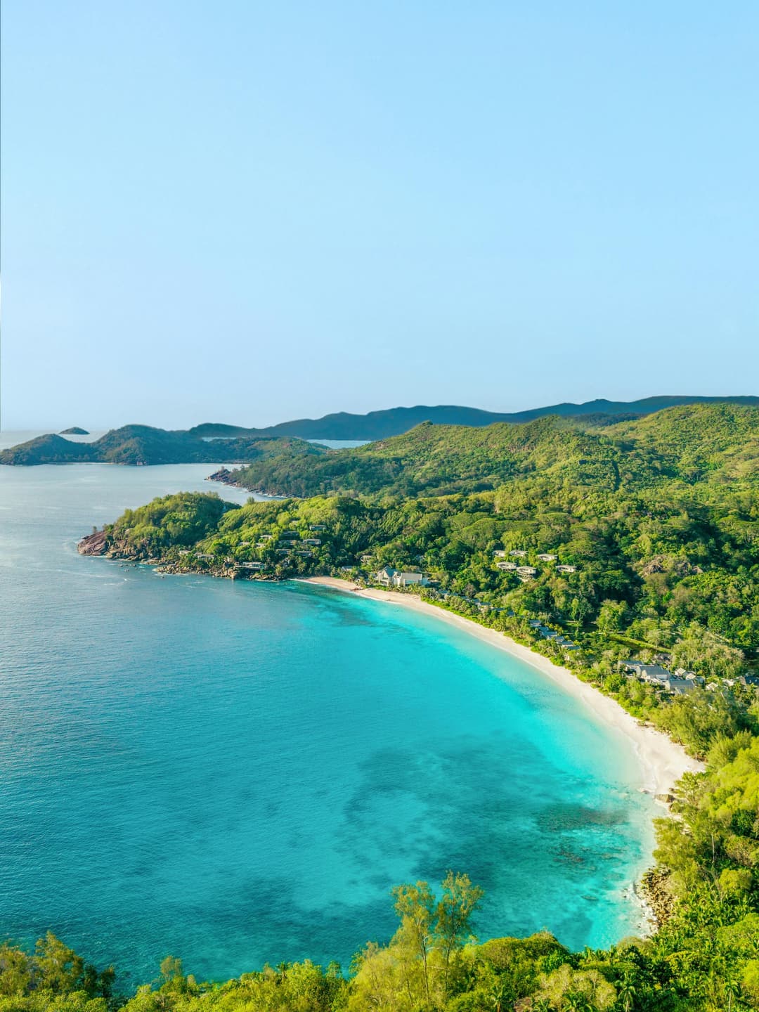 Anse Intendance coastline at Cheval Blanc Seychelles