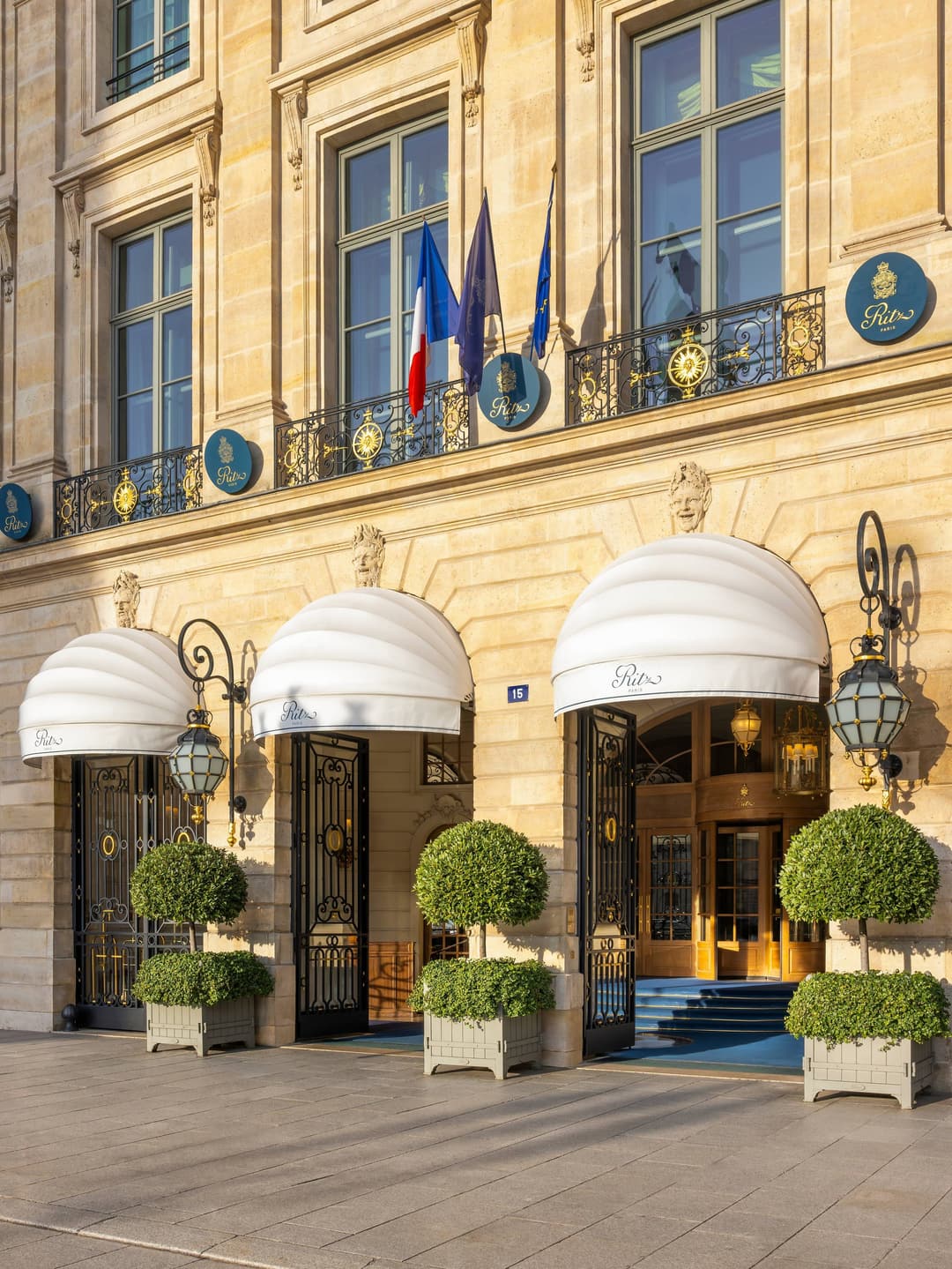 Exterior of Ritz Paris