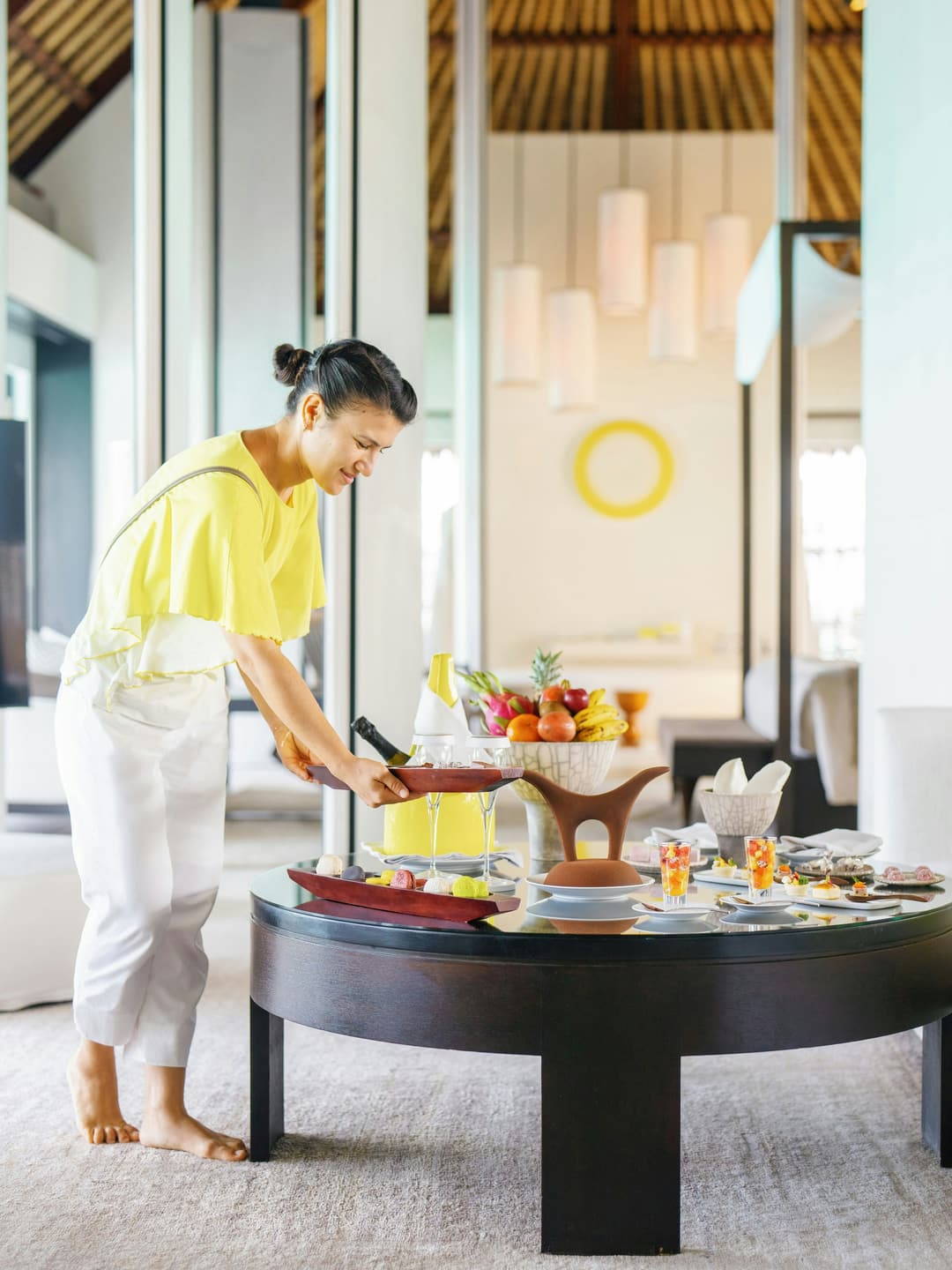 Lobby at Cheval Blanc Randheli, Raa Atoll