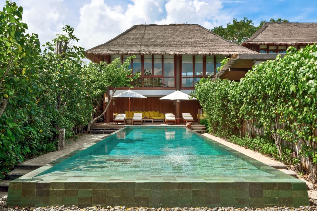 Swimming pool at Six Senses Samui, Koh Samui