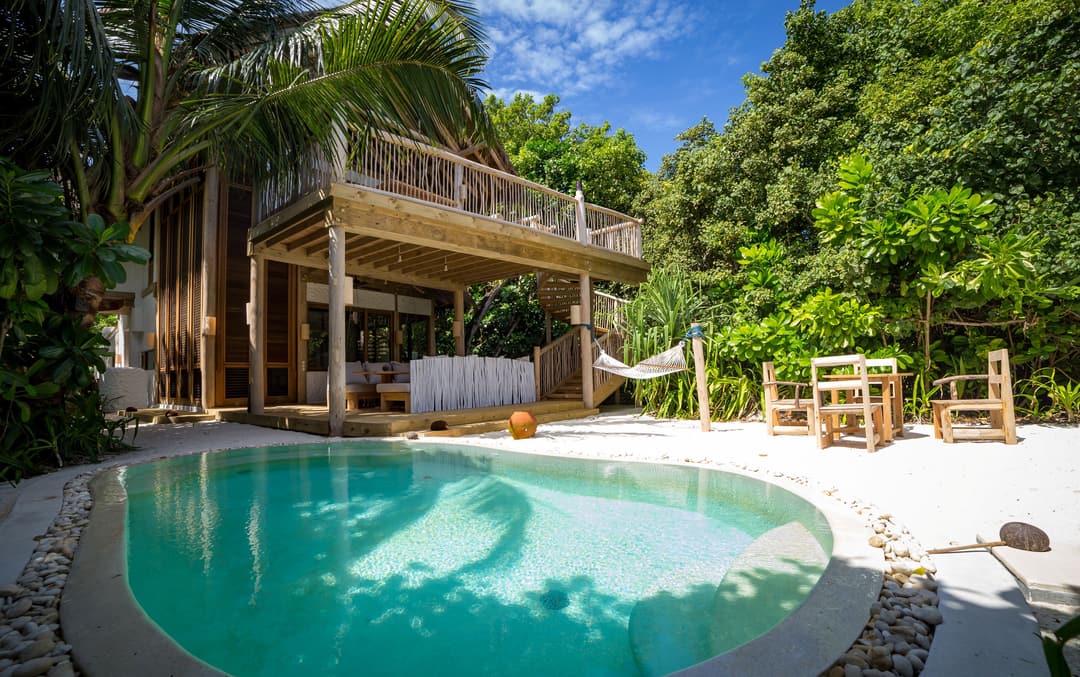 2 Bedroom Crusoe Suite with Pool, Soneva Fushi, Baa Atoll