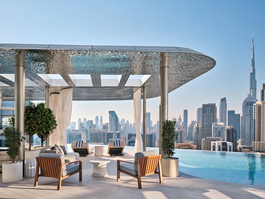 Swimming pool at The Lana, Dorchester Collection, Dubai (Business Bay)