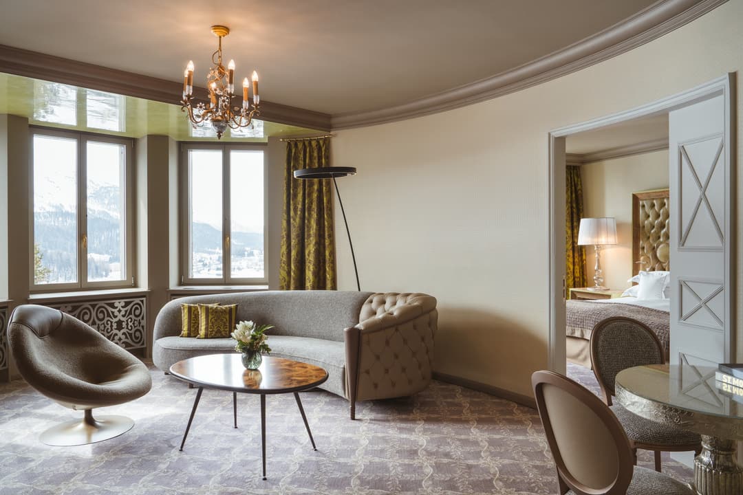 Deluxe Two Bedroom Suite 6, Carlton Hotel St. Moritz