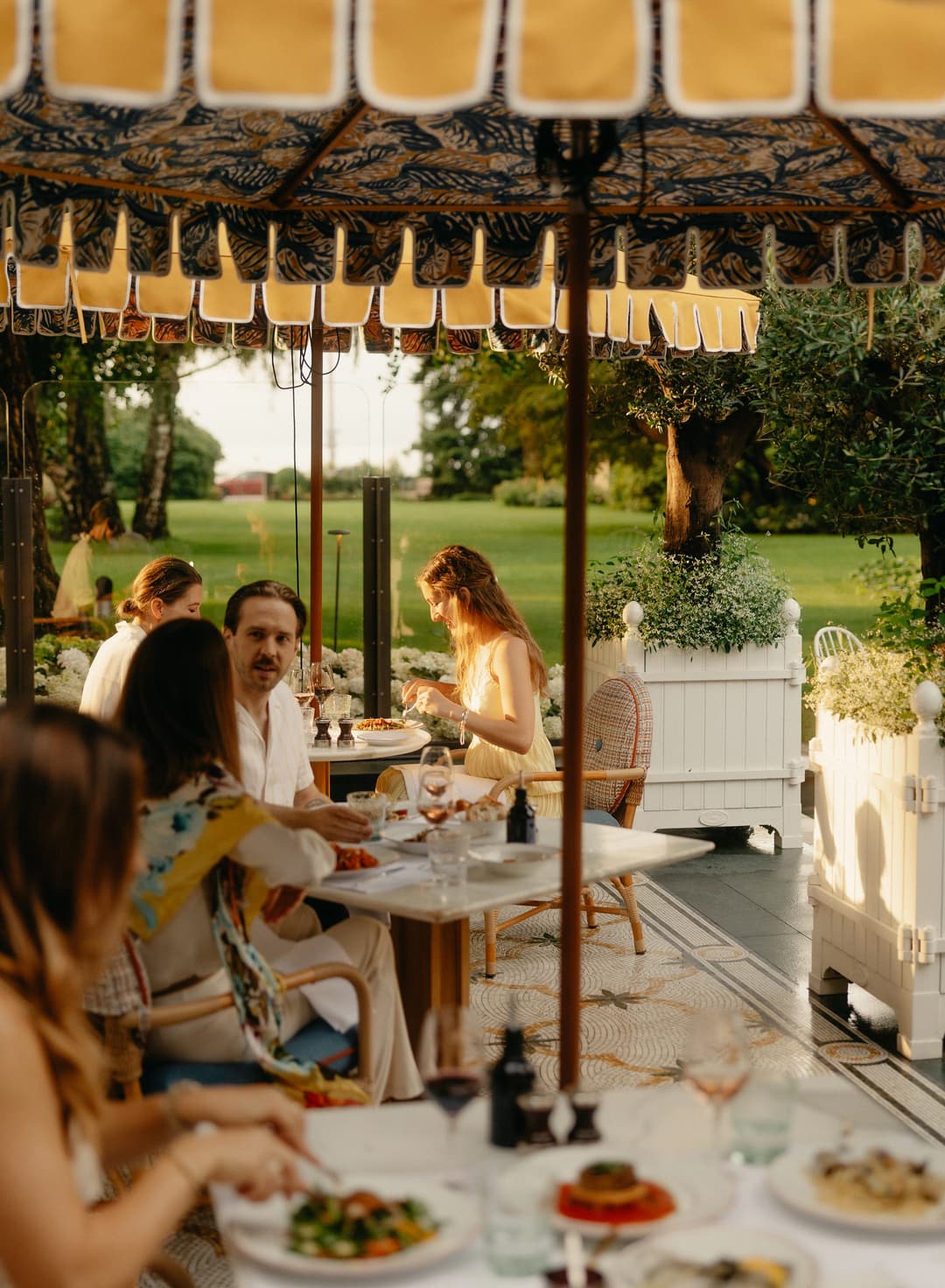Marguita terrace at Baur au Lac