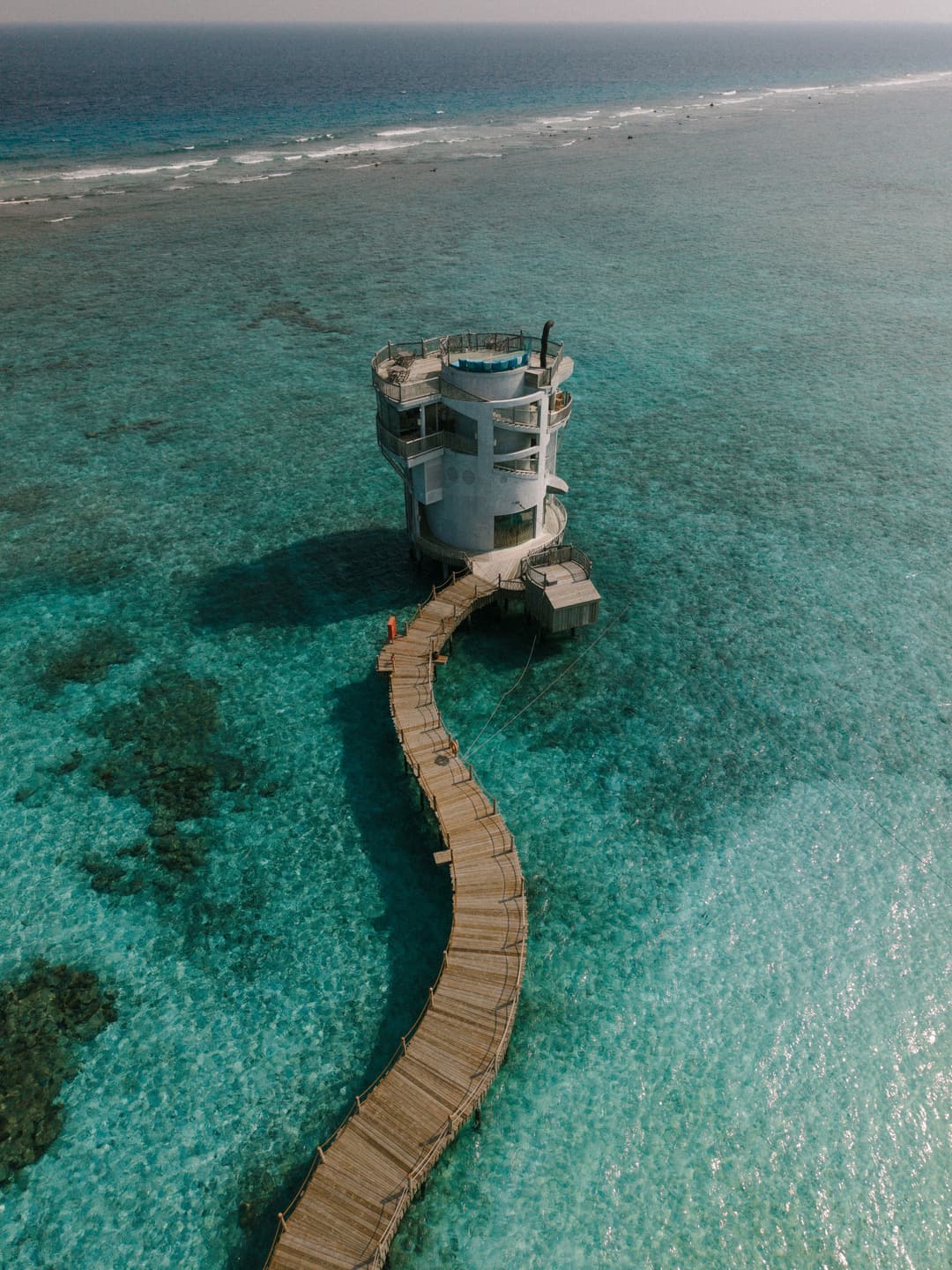 Bar at Soneva Secret, Haa Dhaalu Atoll