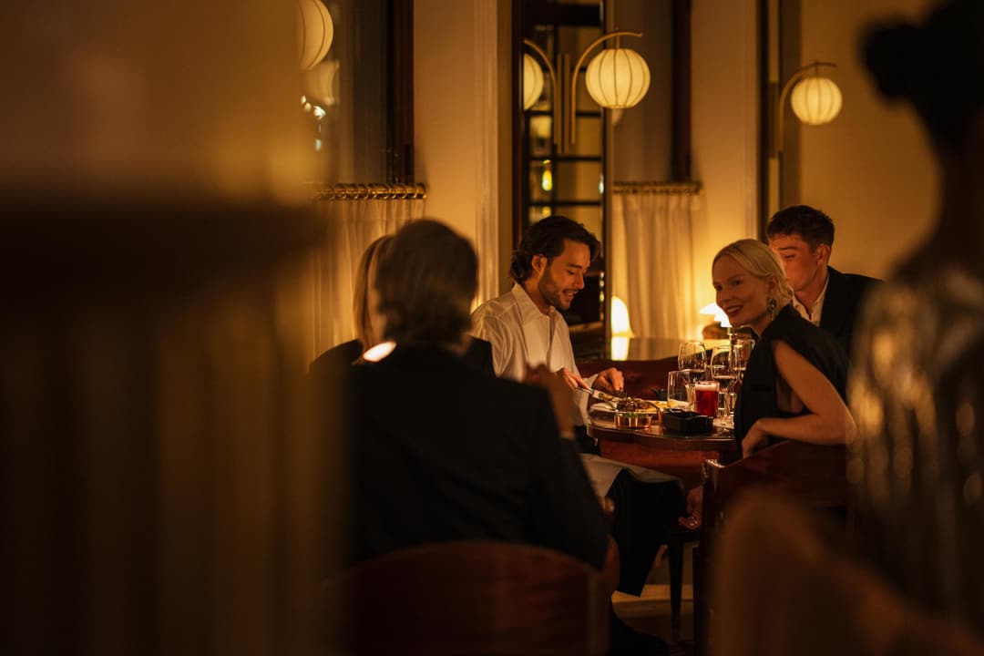 Dining at Hotel Kämp