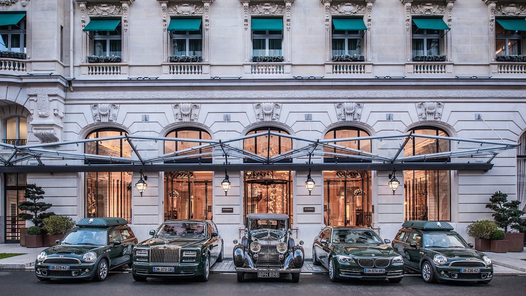 Exterior of The Peninsula Paris