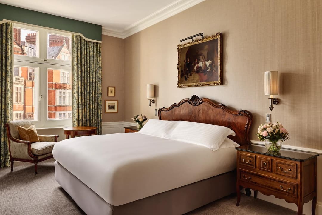 Guest room at The Connaught, Mayfair
