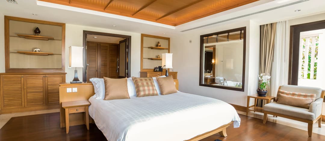 Guest room at Trisara, Phuket