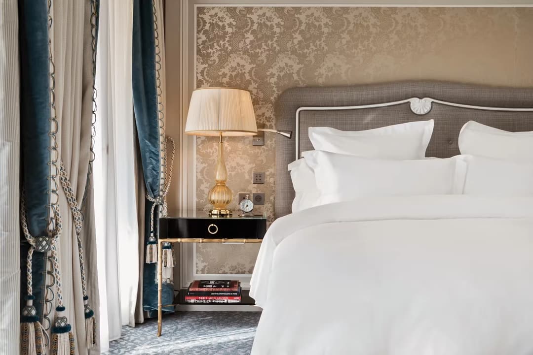 Guest room at Hotel de Crillon, A Rosewood Hotel, Paris
