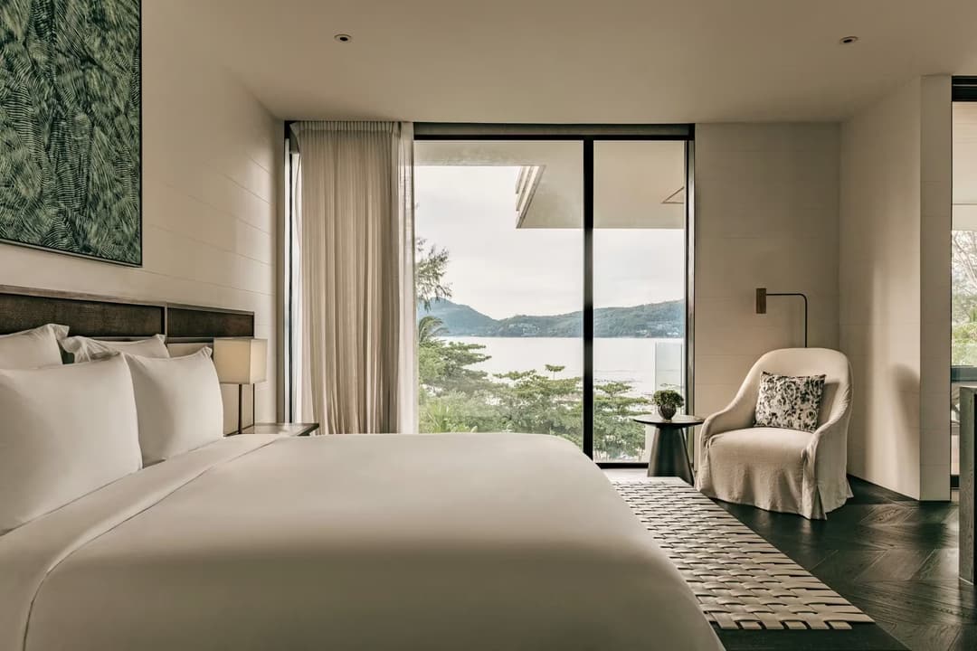Guest room at Rosewood Phuket