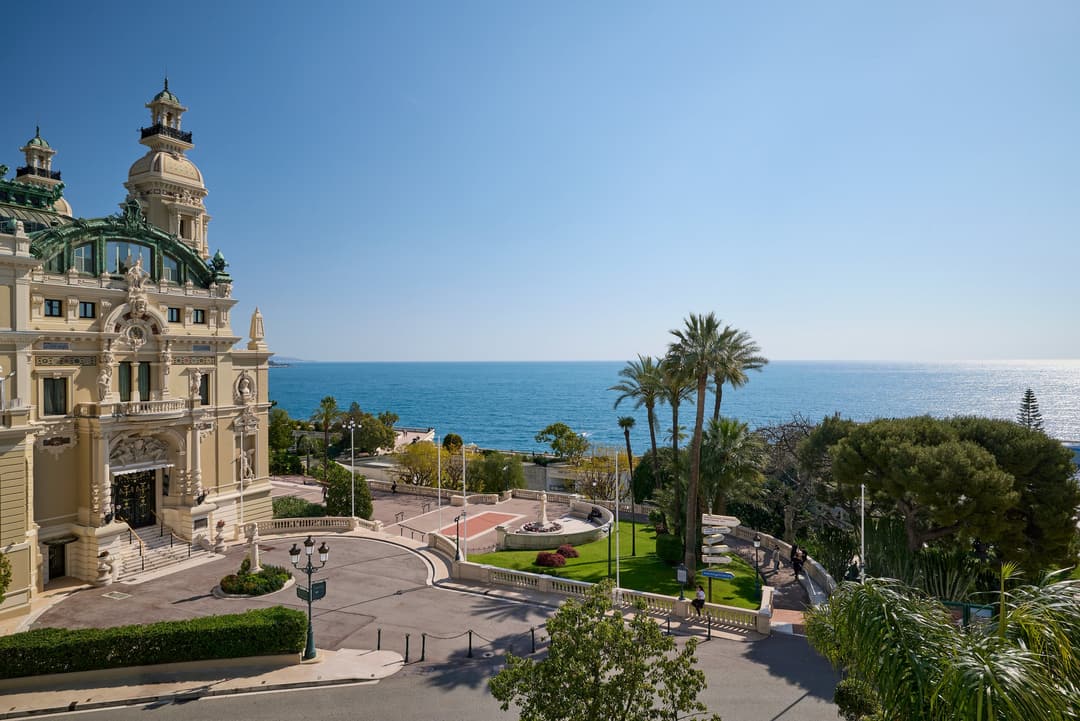 View at Hotel De Paris Monte Carlo