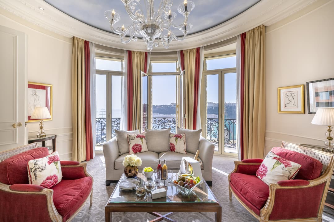 View at Hotel Hermitage Monte Carlo