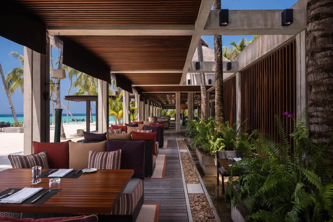 Lobby at Velaa Private Island, Noonu Atoll