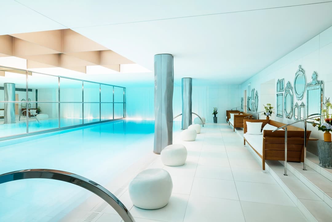 Swimming pool at Le Royal Monceau Raffles Paris