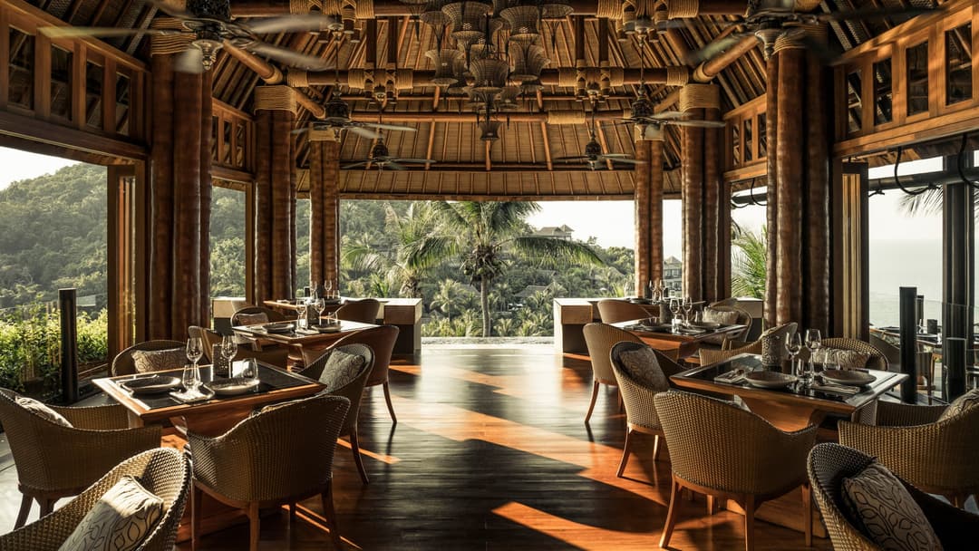 Restaurant at Four Seasons Resort Koh Samui