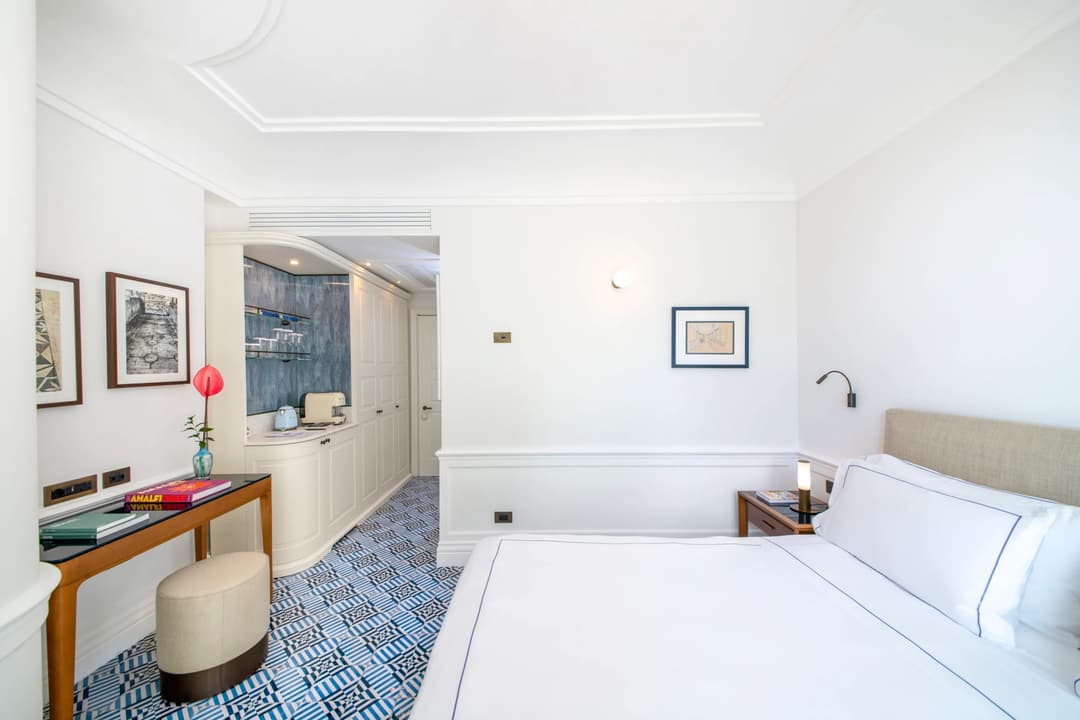 Guest room at Borgo Santandrea, Conca dei Marini