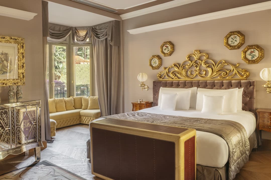 Guest room at Grand Hotel Tremezzo, Tremezzina