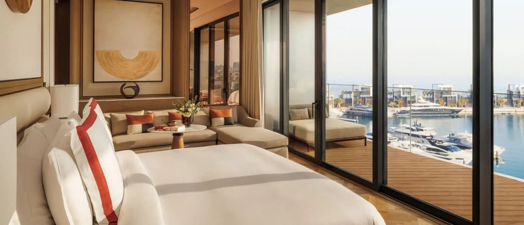 Suite living room at Jumeirah Marsa Al Arab, Dubai (Jumeirah)