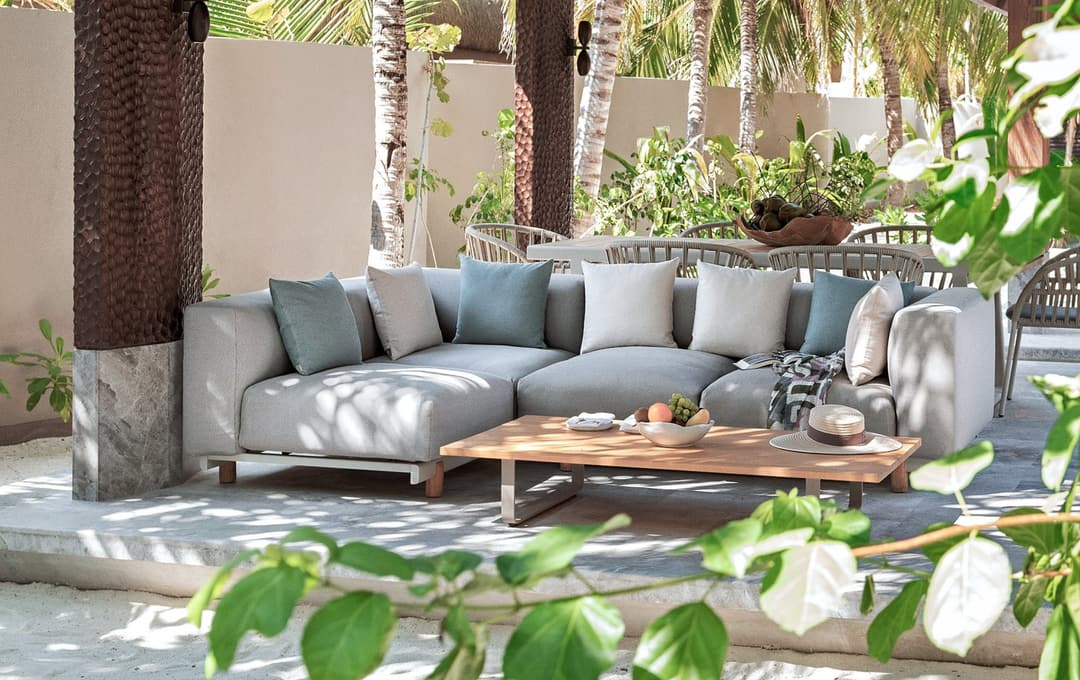 Private terrace at JOALI Maldives, Raa Atoll