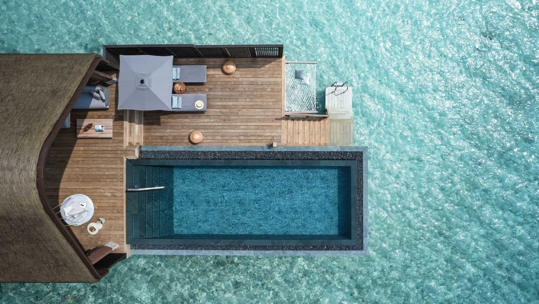 JOAI BEING, Ocean Pool Villa Ariel View, JOALI BEING, Raa Atoll