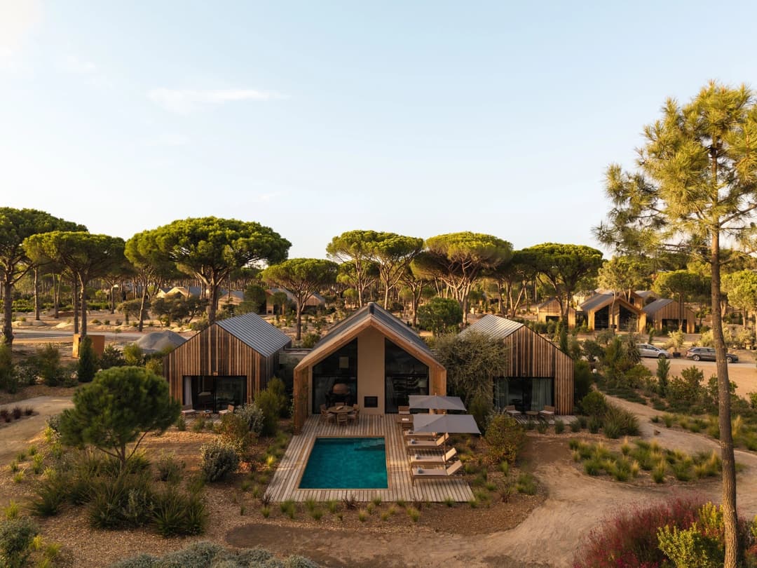 Aerial view of Sublime Comporta