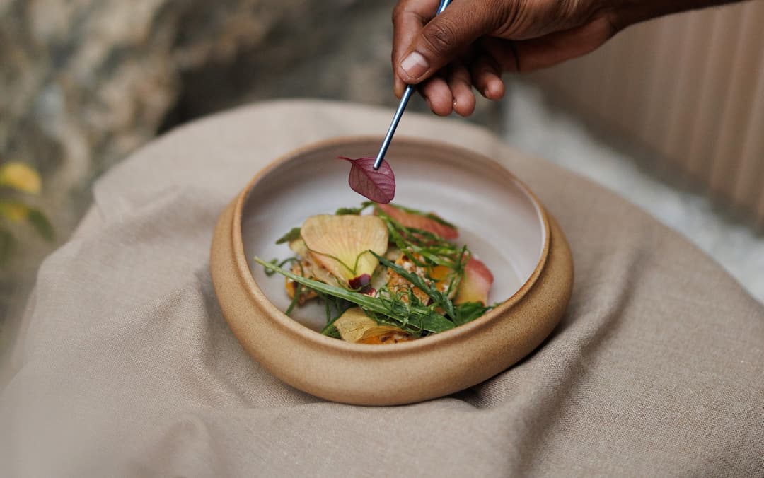 Signature dish at Patina Maldives, Fari Islands, North Male Atoll (Fari Islands)