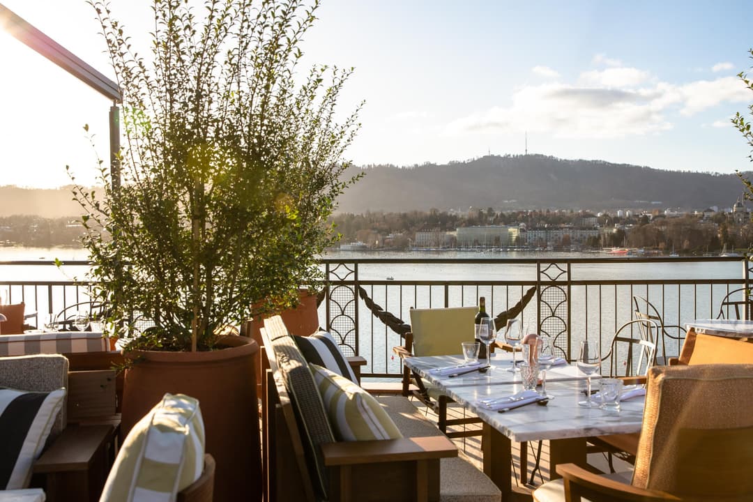 Restaurant at La Réserve Eden au Lac Zurich