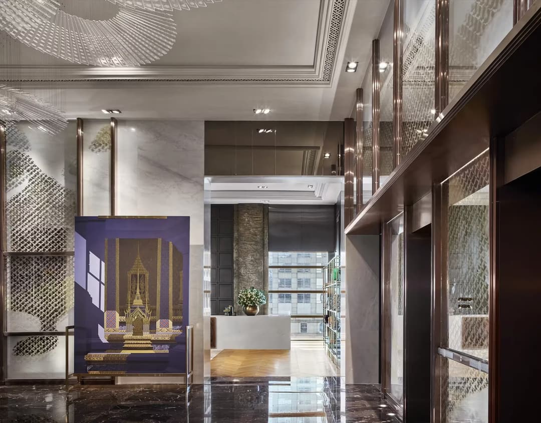Lobby at Rosewood Bangkok