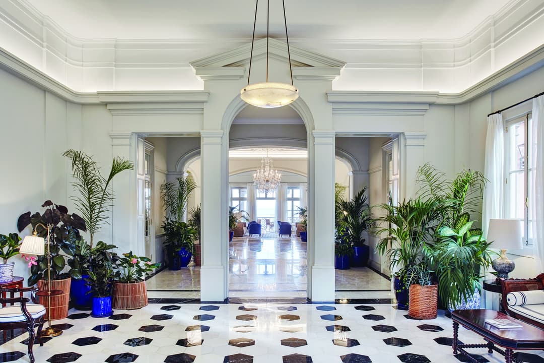 Lobby at Reid's Palace, A Belmond Hotel, Funchal, Madeira