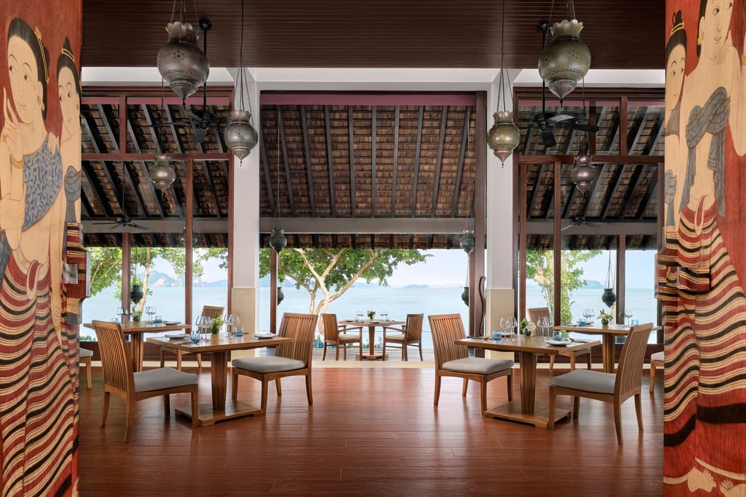 Restaurant at Phulay Bay, a Ritz-Carlton Reserve, Krabi