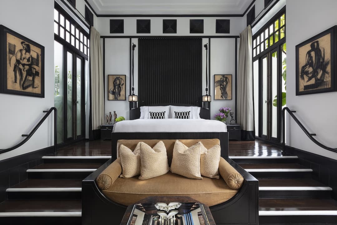 Pool villa bedroom, The Siam