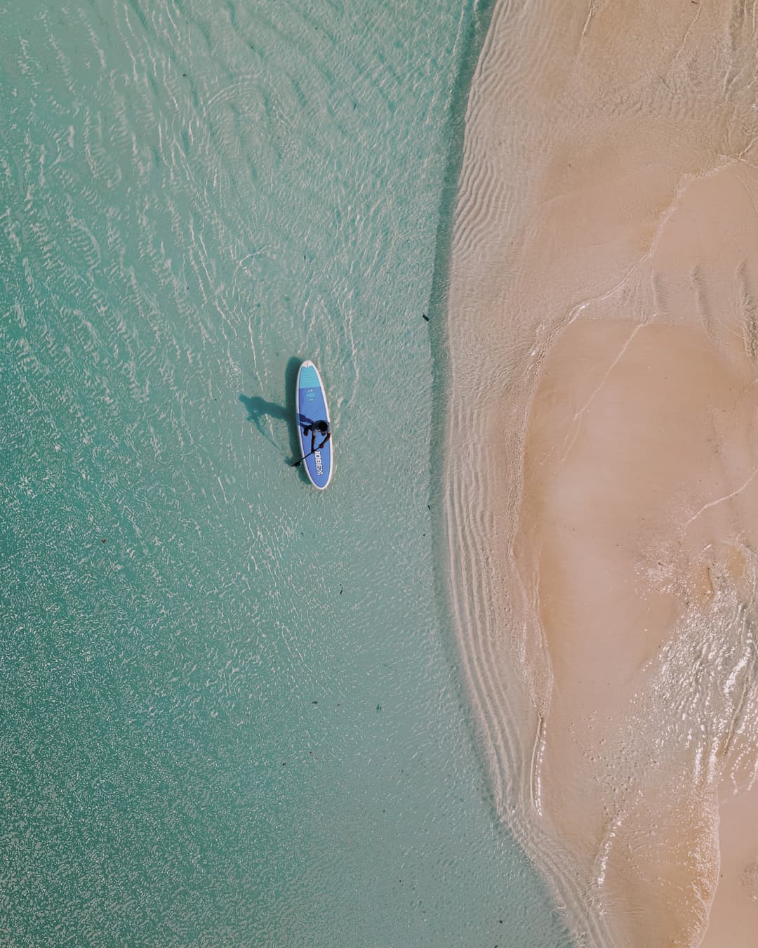 Aerial view of Soneva Jani, Noonu Atoll