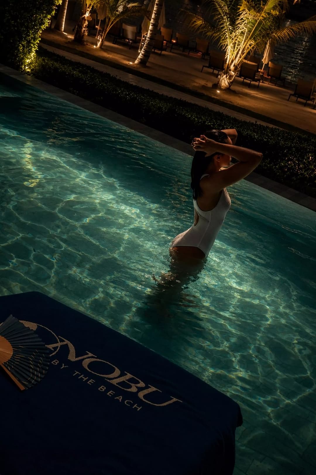 Night Swims at Noby By The Beach, Atlantis The Royal, Dubai (Palm Jumeirah)
